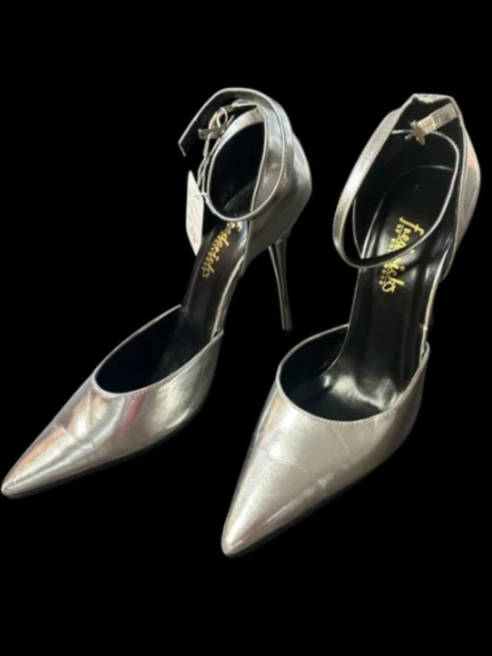 Silver High Heels